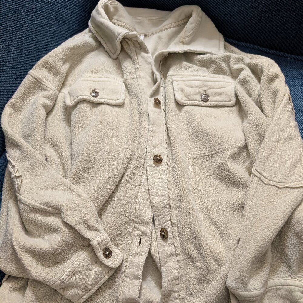Free People shirt jacket